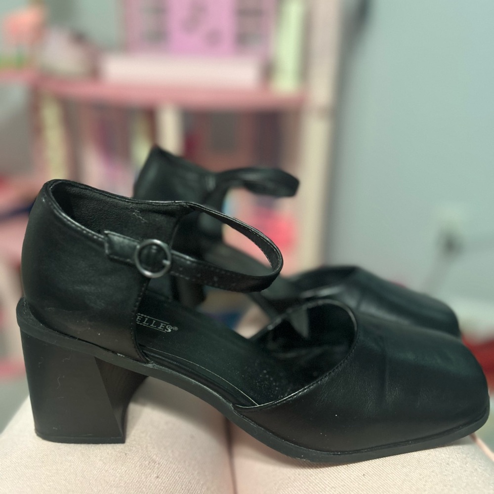 Seychelles Black Women's Heels